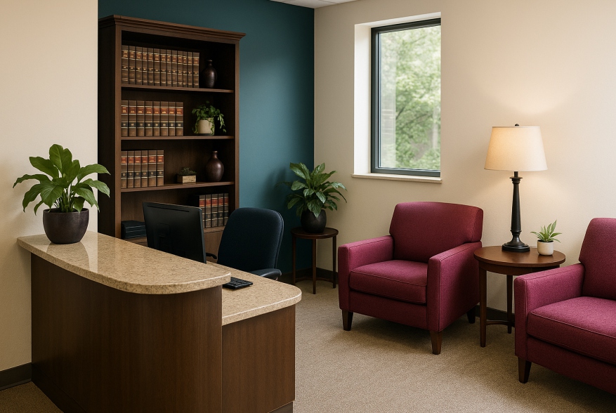 Inviting office for legal consultation