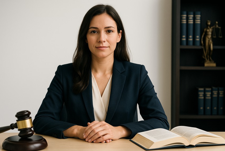 Portrait of Sarah Mitchell, estate law founder